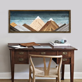 Wallity Cuadro decorativo enmarcado TAH107 Multicolor